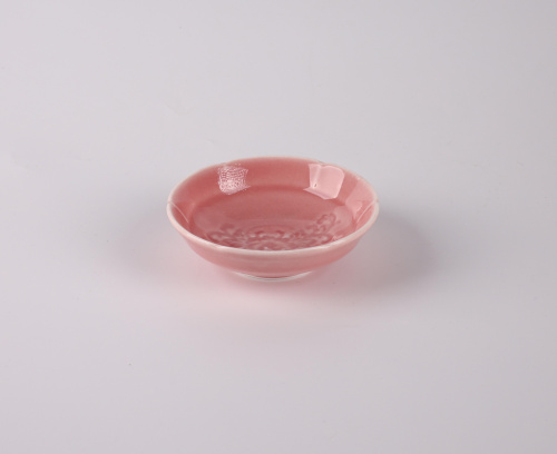 Соусник розовый Camelia, глянцевая, 9.2х2.8 см, фарфор (JET, арт. HS236314)