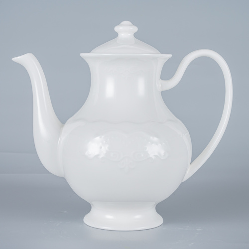 Чайник белый, Elsa, глянцевый, 22 х 13,5 х 17 см, 1000 мл, фарфор (JET, арт. C3600128)