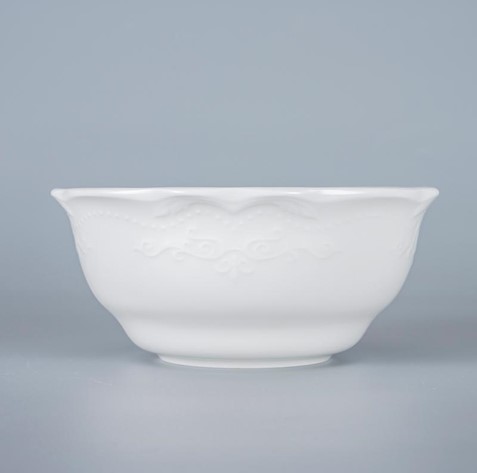 Салатник белый, Elsa, глянцевый, 15 х 7 см, 600 мл, фарфор (JET, арт. C3600136)