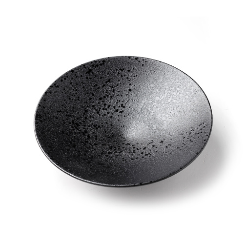 Салатник черный, матовый, 25,2 х 7 см, фарфор, 900 мл (JET, арт. A21520W521)