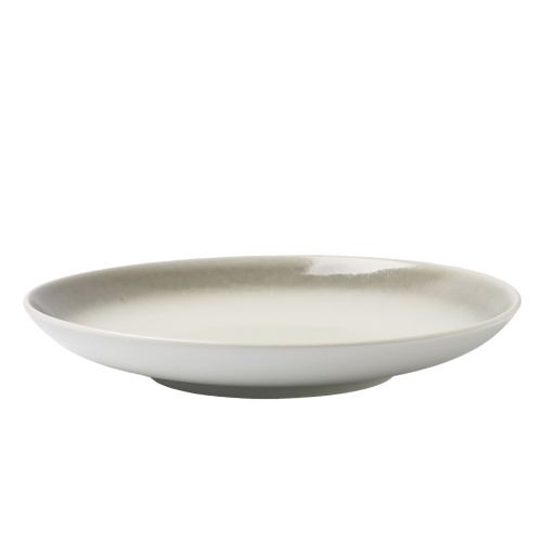 Тарелка серо-зеленая, глянцевая, 26.3 см, фарфор (JET, арт. H12376-SH01)