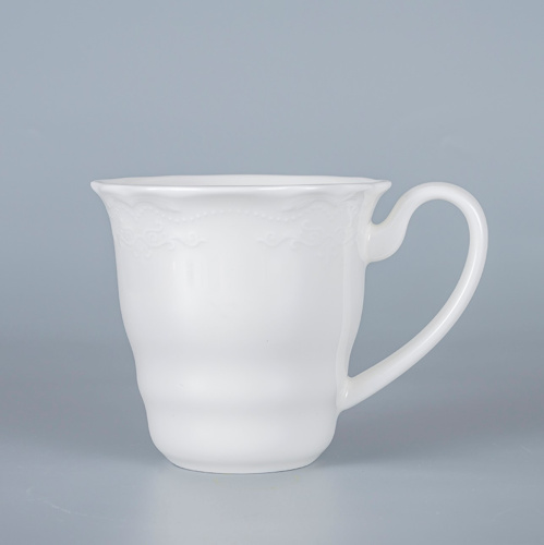 Кружка белая, Elsa, глянцевая, 10 х 9,5 х 9,5 см, 340 мл, фарфор (JET, арт. C3600119)