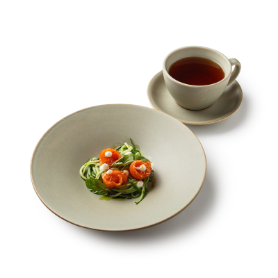 Салатник зеленый, матовый, 25,3 х 4,3 см (JET, арт. H14166-SH69)