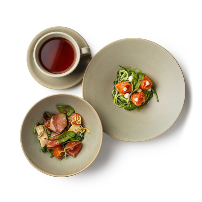 Салатник зеленый, матовый, 19,7 х 8,5 см (JET, арт. H11777-SH69)