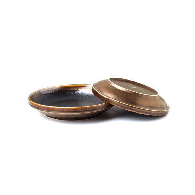 Салатник бронзовый, 23 х 4,3 см, фарфор,800 мл (JET, арт. A25412W985)