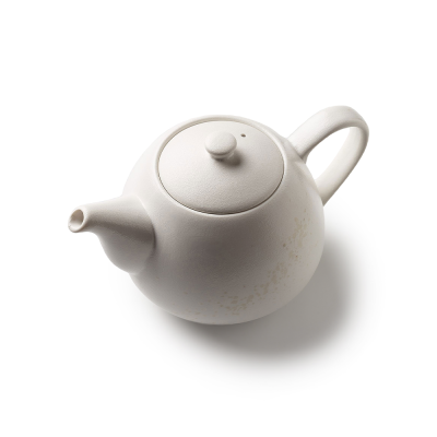 Чайник белый, матовый, 1000 мл (JET, арт. H14355-SH12-2)