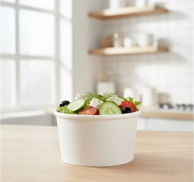 Контейнер круглый 500мл, D121 H72мм, Белый (50уп.)(500кор) JET