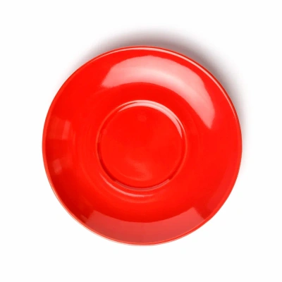 Блюдце красное, глянцевое, 14.5см, каменная керамика (JET, арт. HL482000)