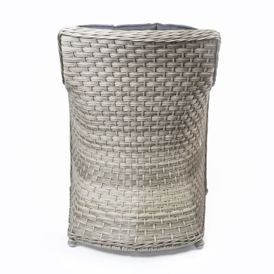 Кресло гостевое из искусственного ротанга с подушками GCV1581V-DE