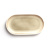 Блюдо овальное бежевое, полуматовое, 33 х 17,5 х 2,7 см, фарфор (JET, арт. 17176778 HL1040870)