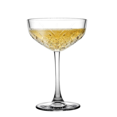 Шампанское-блюдце Таймлесс, 255мл, стекло, прозрачный (JET, арт. 440236)