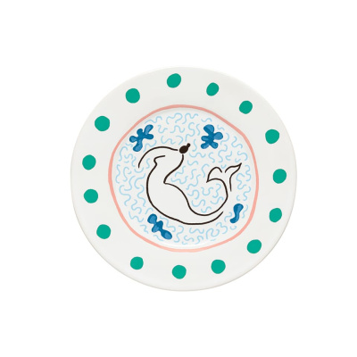 Тарелка круглая COSTA NOVA SUMMER BLISS Mermaid, 22,1x22,1x1,6; DEP221-MRM(DEP221-05924F)