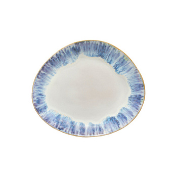 Тарелка овальная COSTA NOVA BRISA RIA BLUE, 26,6x22,5x3,0; GOP271-RIA(GOP271-00918V)