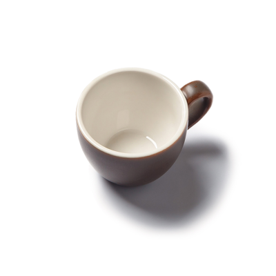 Чашка коричневая, полуматовая, 60 мл (JET, арт. H12056-N539)