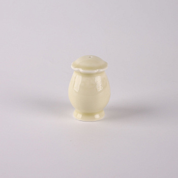 Солонка/перечница (1 отверстие) молочная Camelia, глянцевая, 4х6.5 см, фарфор (JET, арт. HS236310)