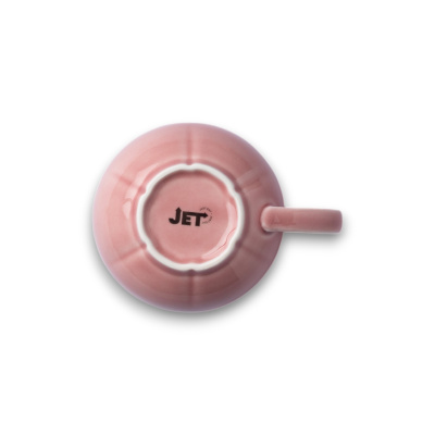 Чашка розовая Camelia, глянцевая, 6.2х9х4.5 см, 90 мл, фарфор (JET, арт. HS236299)