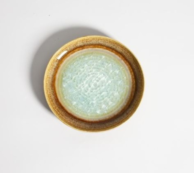 Тарелка с бортом Eclipse, кристаллическая глазурь, 20х20х3, фарфор (JET, арт. HS226280)