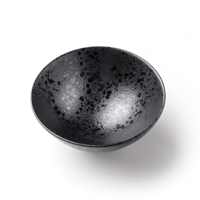 Салатник черный, матовый, 15,3 х 6,8 см, 500 мл, фарфор (JET, арт. A15402W521)