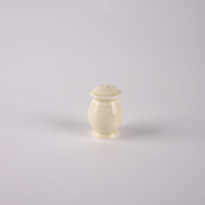 Солонка/перечница (3 отверстия) молочная Camelia, глянцевая, 4х6.5 см, фарфор (JET, арт. HS236309)