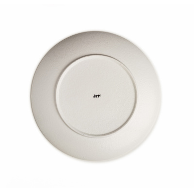 Тарелка белая, матовая, 22,5 х 2 см, фарфор (JET, арт. A0018W1274)