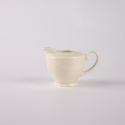 Молочник молочный Camelia, глянцевая, 7.5х10х6 см, 100 мл, фарфор (JET, арт. HS236303)