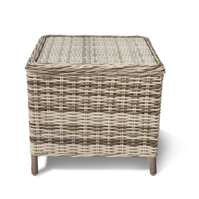 Стол из искусственного ротанга со стеклом GT1534-C Стол из искусственного ротанга со стеклом GT1534-C