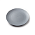 Тарелка серая, матовая, 26 х 3 см, фарфор (JET, арт. A0019W1101)