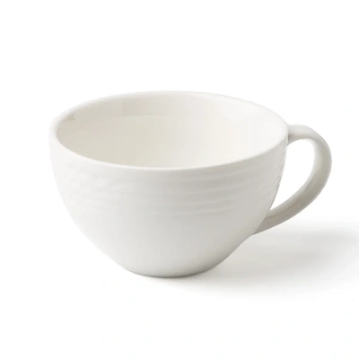 Чашка белая, глянцевая, 320 мл, фарфор (JET, арт. H5086)