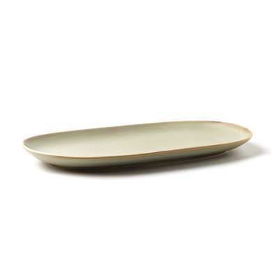 Блюдо прямоугольное зеленое, матовое, 24,2 х 4 х 2,7 см (JET, арт. H14008-SH69)