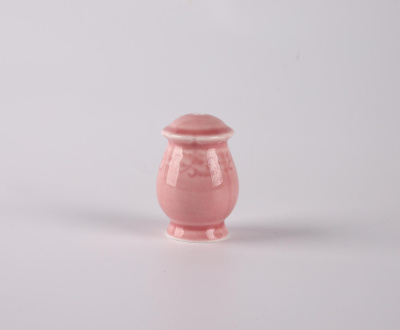 Солонка/перечница (1 отверстие) розовая Camelia, глянцевая, 4х6.5 см, фарфор (JET, арт. HS236312)
