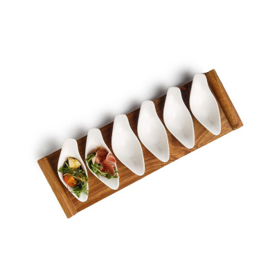 Набор из 6 форм-ложек на подносе (JET,  арт. H6455)