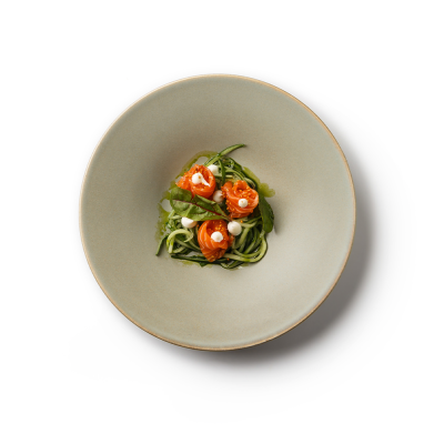 Салатник зеленый, матовый, 25,3 х 4,3 см (JET, арт. H14166-SH69)