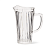 Кувшин "Вертикаль" прозрачный, 1200 мл, стекло (JET, арт. ORT289-1)
