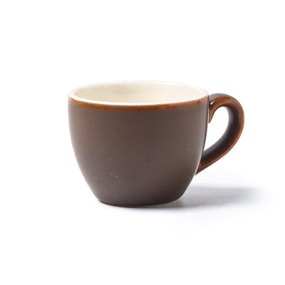 Чашка коричневая, полуматовая, 60 мл (JET, арт. H12056-N539)
