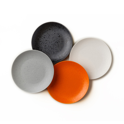 Тарелка белая, матовая, 33 х 3,4 см, фарфор (JET, арт. A0021W1274)