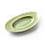 Блюдо овальное зеленое, глянцевое, 40,5 см, фарфор (JET, арт. CG1229)