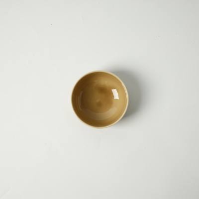 Салатник коричневый Camelia, глянцевая, 16х6.3см, 650мл, фарфор (JET, арт. HS232613)