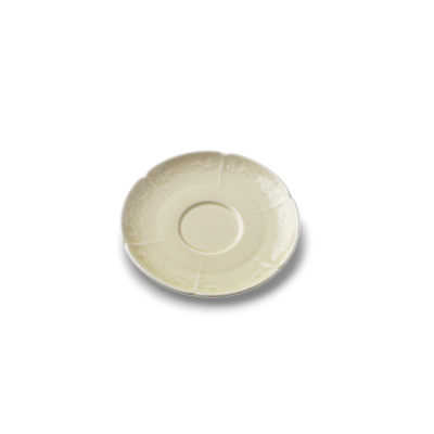 Блюдце молочное Camelia, глянцевая, 15.2х2 см, фарфор (JET, арт. HS231977)