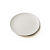 Тарелка белая, матовая, 22,5 х 2 см, фарфор (JET, арт. A0018W1274)