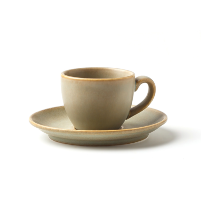 Блюдце зеленое, матовое, 11,9 см (JET, арт. H7376-SH12-2)