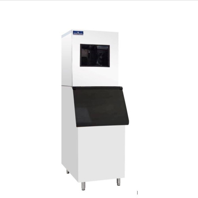 Льдогенератор HISAKAGE AS-450A гранулированный/колотый, в комплекте с бункером (воздушное охлаждение)