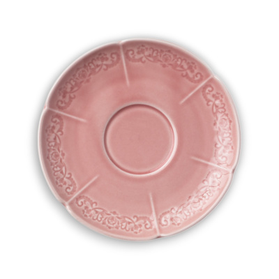 Блюдце розовое Camelia, глянцевая, 15.2х2 см, фарфор (JET, арт. HS231970)