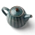 Чайник зелёный, глянцевый, 800 мл, фарфор (JET, арт. H13170-N361)