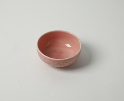 Салатник розовый Camelia, глянцевая, 11.5х5 см, 250мл, фарфор (JET, арт. HS231972)