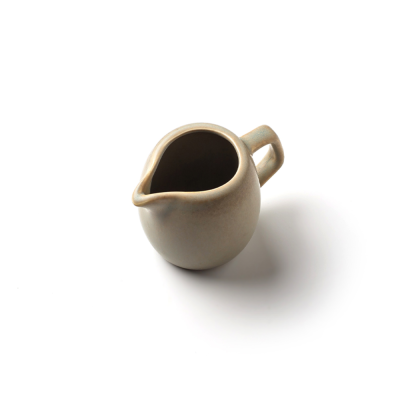 Молочник с ручкой зеленый, матовый, 90 мл (JET, арт. H1255-SH69)