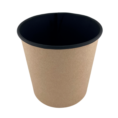 Контейнер круглый OSQ Round Bowl 700 (BW), 89/116x108, Крафт / Чёрный (35уп)(525кор) JET