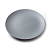 Тарелка серая, матовая, 33 х 3,5 см, фарфор (JET, арт. A0021W1101)