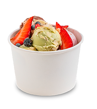 Контейнер круглый OSQ Round Bowl 300 (W), 79/100х65, Белый (30уп)(450кор) JET