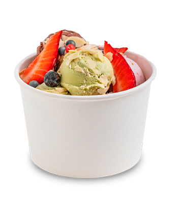 Контейнер круглый OSQ Round Bowl 300 (W), 79/100х65, Белый (30уп)(450кор) JET