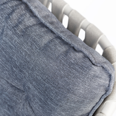 Кресло гостевое из искусственного ротанга с подушками GCV17013V-D